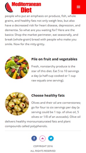 Mediterranean Diet Plan: Low carb diet(圖3)-速報App