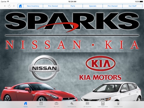 Sparks Nissan Kia HD screenshot 2