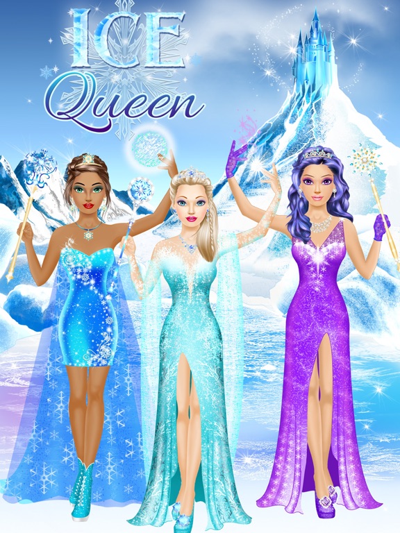 Ice Queen Salon - Girls Makeup and Dressup Game на iPad