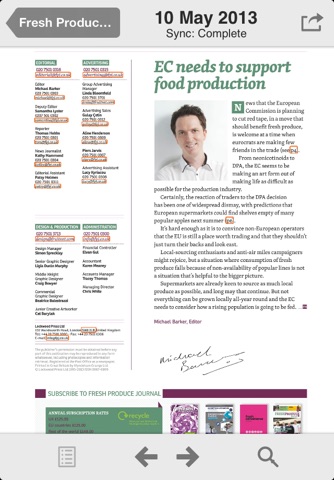 Fresh Produce Journal screenshot 2