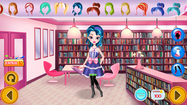 Princess Fashion Library 2 - Makeup, Dressup, Spa(圖1)-速報App