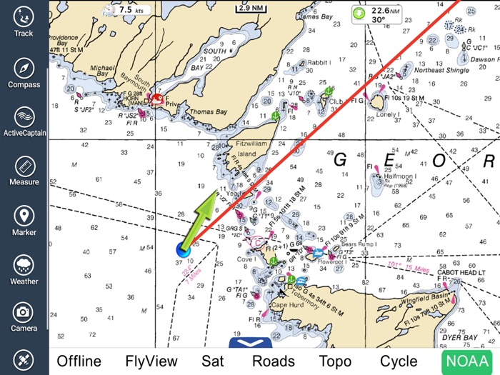 Huron Erie Ontario HD Charts