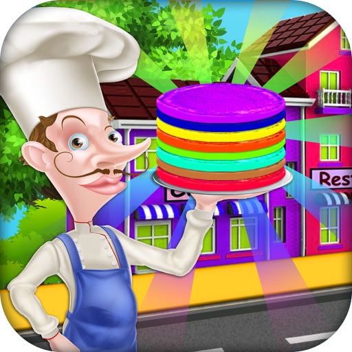 Rainbow Pancake Restaurant - Match & Stack it icon