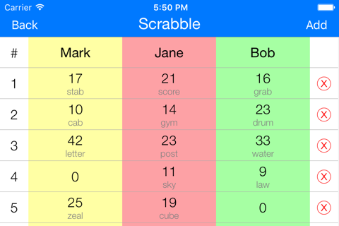 Scoring - Scorer For Sport, Table, Card Games screenshot 3