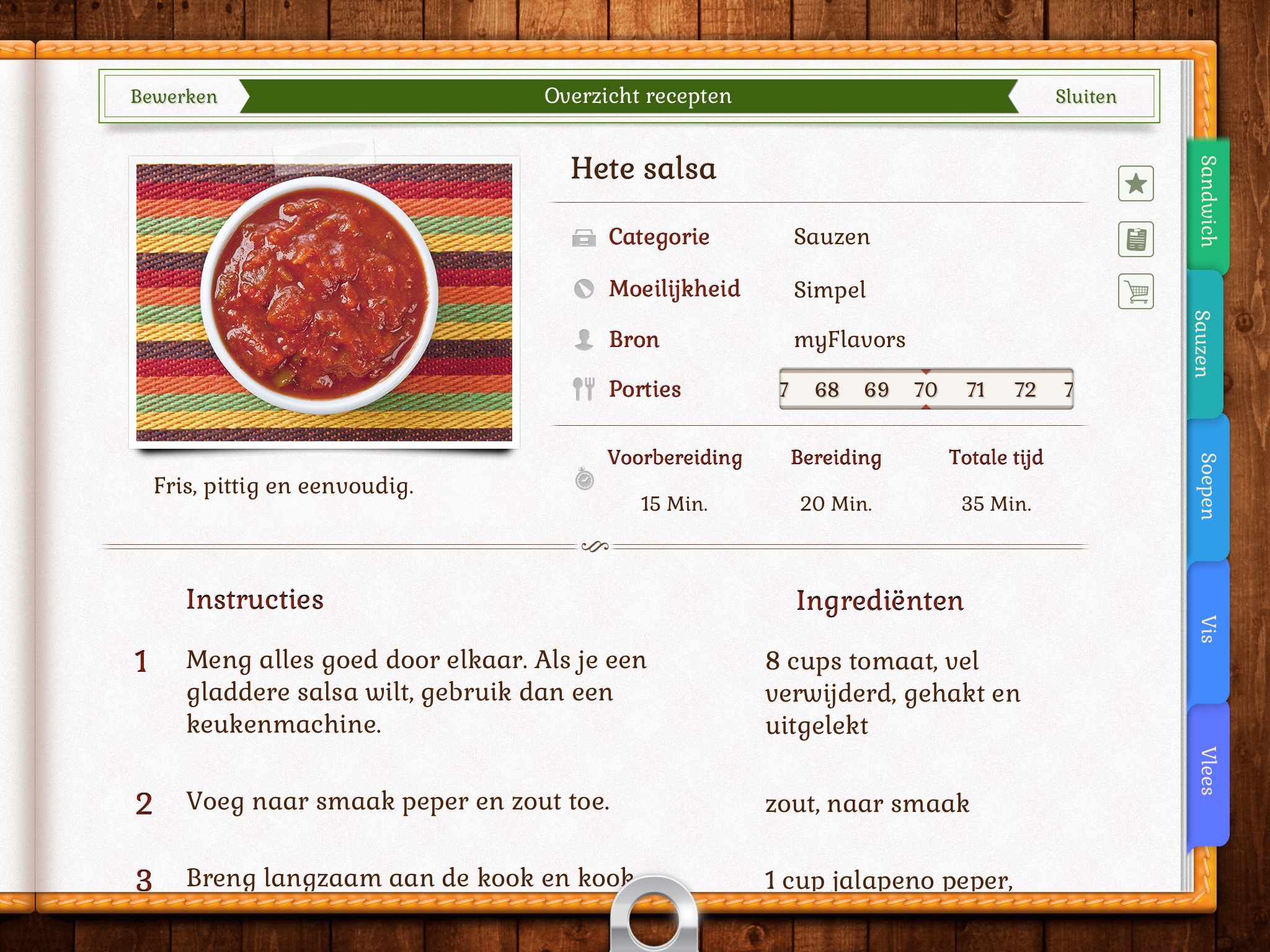 myFlavors™ Cookbook screenshot 3