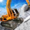 Winter Snow Truck Excavator 3D