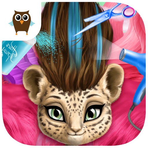 Space Animal Hair Salon - No Ads Icon