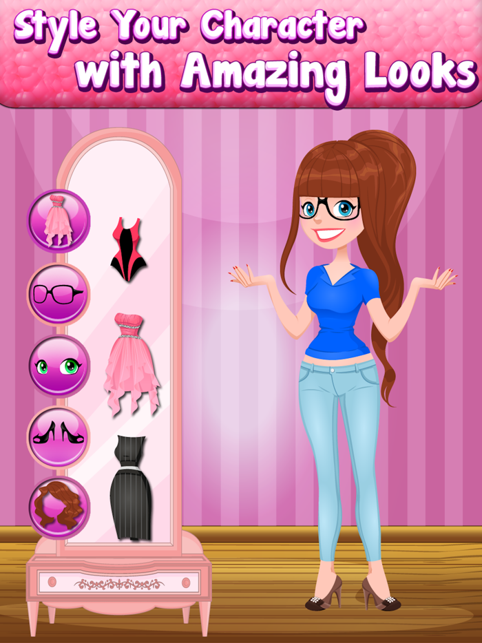 Virtual Girl Dress Up Dish Washing and Painting