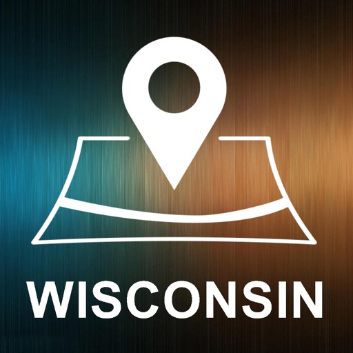 Wisconsin, USA, Offline Auto GPS icon