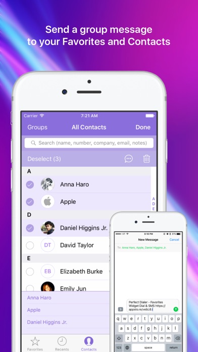 download Perfect Dialer - Favorites Widget Dial & SMS apps 4