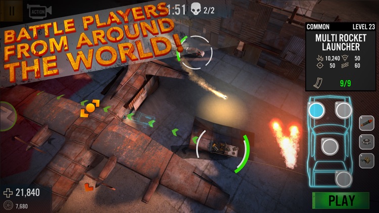 Auto Warriors - Tactical Car Combat screenshot-3