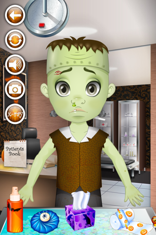 Halloween Doctor Office - Kids Monster & Spa Games screenshot 2