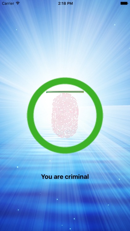 Wanted Criminals Scanner - Prank Finger Scan Detector
