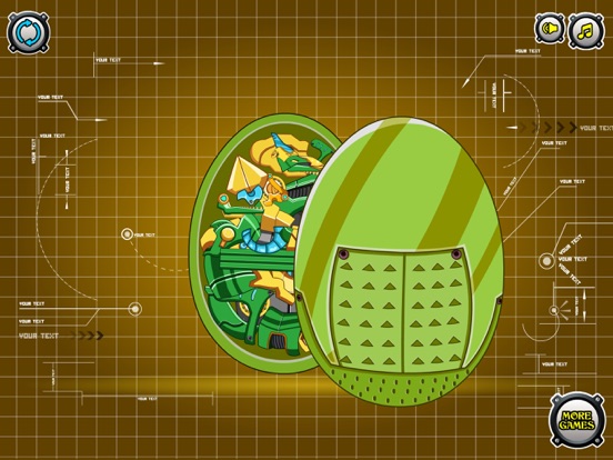Steel Dino Toy: Mechanic Stegosaurus-2 player game screenshot 2