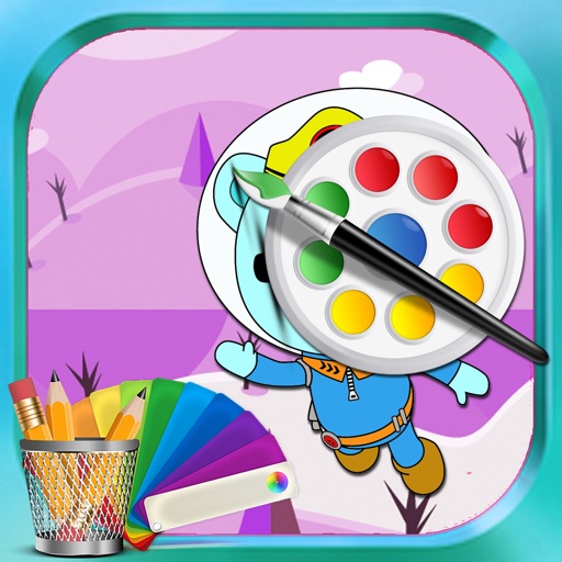 Paint Games Octonauts Version iOS App