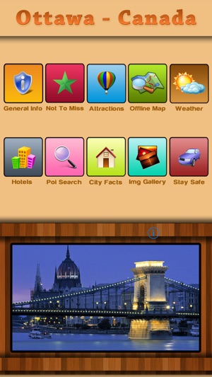 Ottawa Offline Map Travel Guide