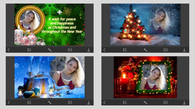 Creative Christmas Photo Frame - Colorful Frames(圖2)-速報App