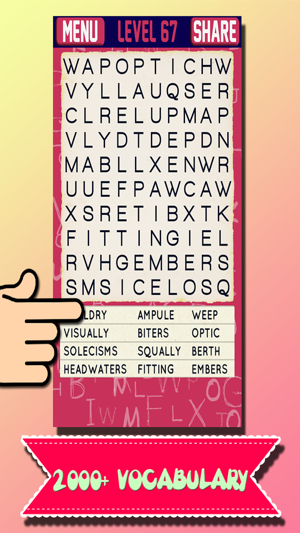 Word Search Puzzle v9.0(圖3)-速報App