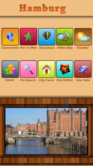 Hamburg Offline Map Travel Guide(圖1)-速報App