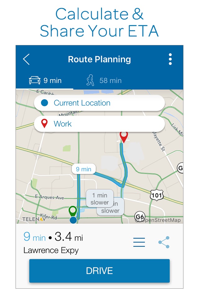 Your Navigator Deluxe: GPS Maps, Traffic & Nav. screenshot 2