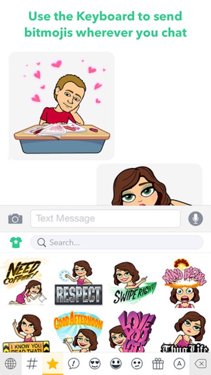 Your Personal Emoiji Keyboard bitmoji