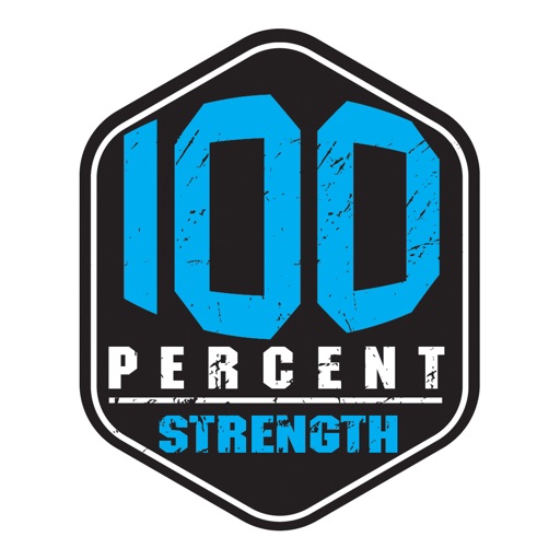 the 100 PERCENT STRENGTH app icon