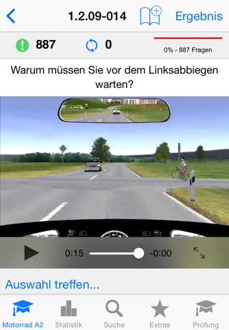 Führerschein Kl. A2 - Motorrad screenshot 2