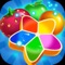 The game Garden Twist is very cute, this fruit game is a puzzle game line match, should play very interesting