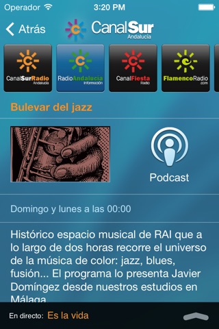 Canal Sur Radio screenshot 2