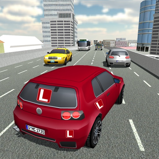 City Test Driving School & Car Parking Simulator Icon