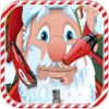 Santa Clause Beard Salon - Merry Christmas Sticker
