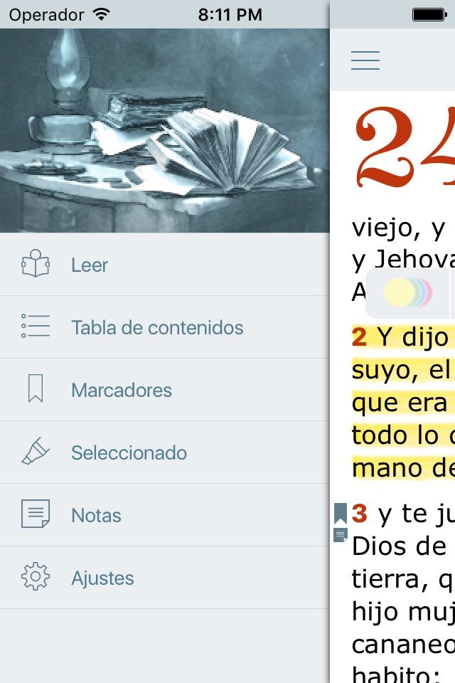 La Biblia Hablada Offline en Español. Reina Valera screenshot 3