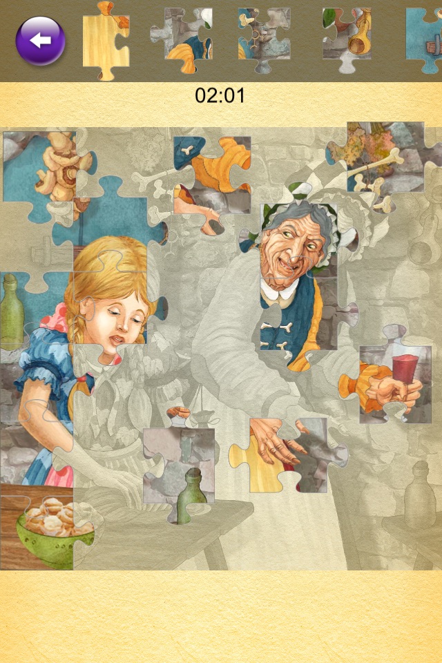 Hansel and Gretel Puzzle Jigsaw screenshot 4