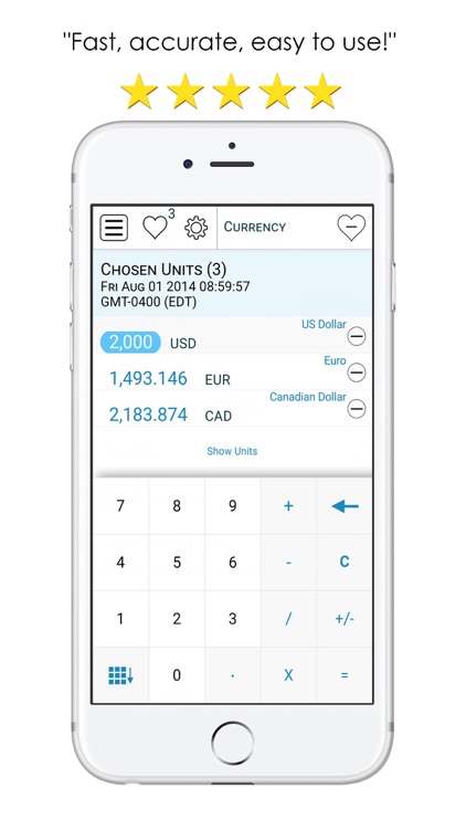 Equal=It-Best Unit converter and currency exchange screenshot-3