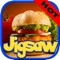Food Jigsaw - Learning fun puzzle game