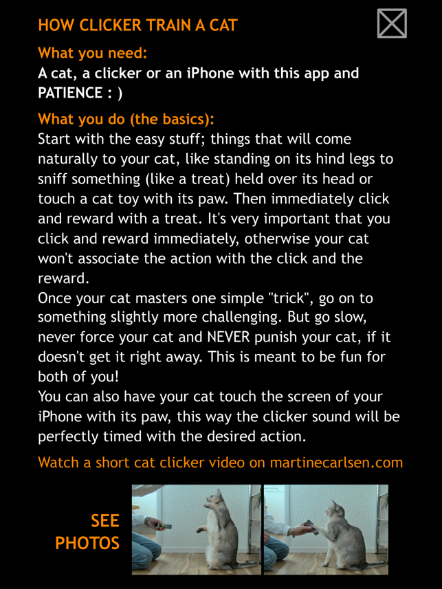 ‎Cat Clicker Training Screenshot