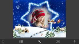 Game screenshot Xmas Santa Photo Frames - Photo Lab hack