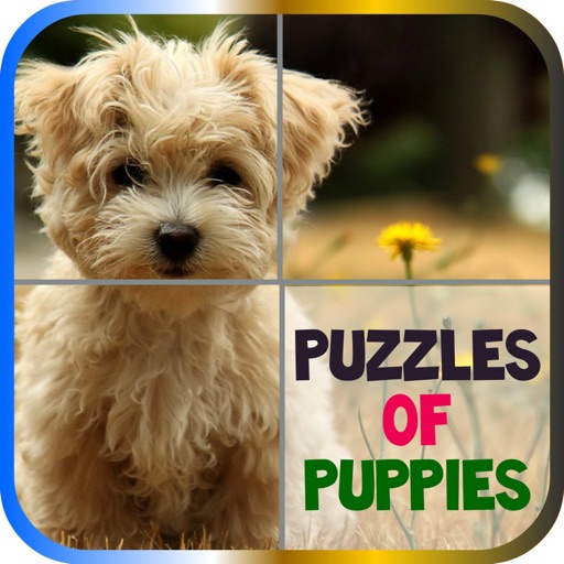 Puzzles of Puppies Free Icon