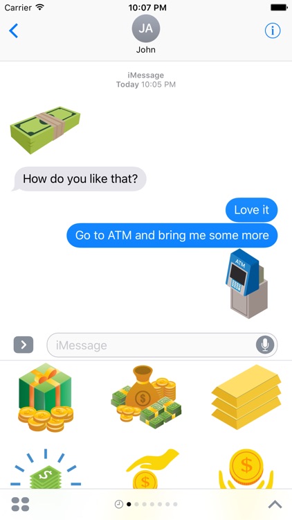 MONEYJI - Finance Banking & Money Emoji Keyboard