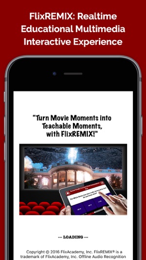 FlixREMIX® Augmented Reality Movies for 