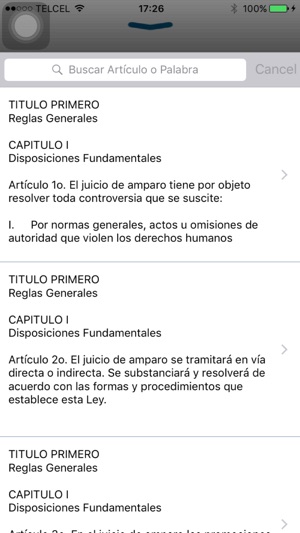 Ley de Amparo, Reglamentaria de la Constitución(圖1)-速報App