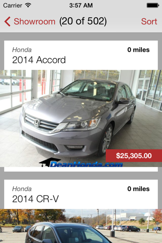 Dean Honda DealerApp screenshot 2