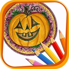 Activities of Helloween Mandala Coloring Book