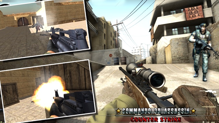 Commando 3D Assassin Special Ops Sniper Strike Pro screenshot-3