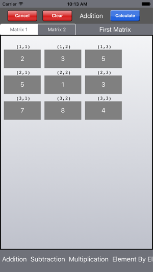 Matrix Calculator Plus HD(圖2)-速報App