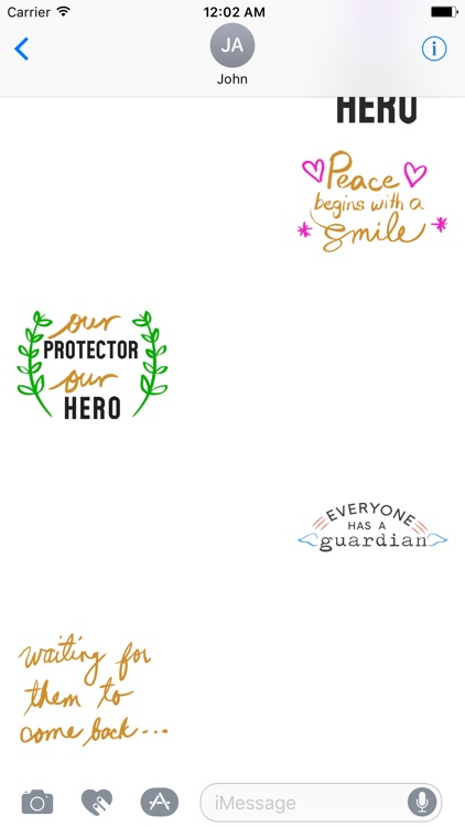 QUOTEs III Stickers for iMessage screenshot-3