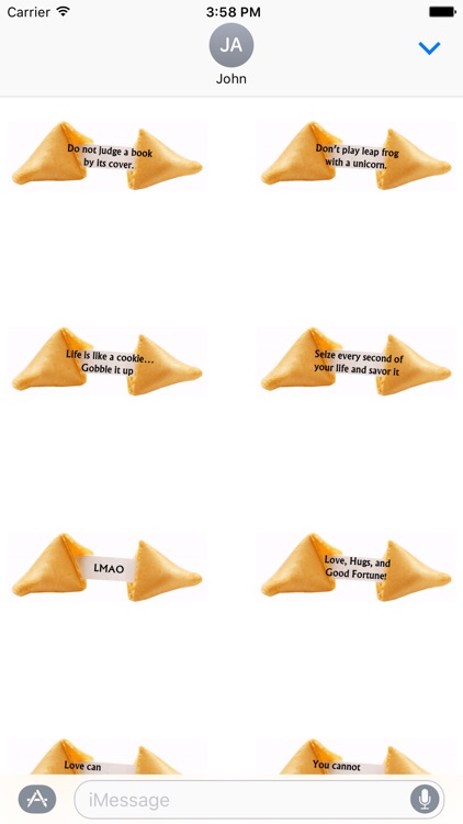 Animated Fortune Cookie Stickers screenshot-3