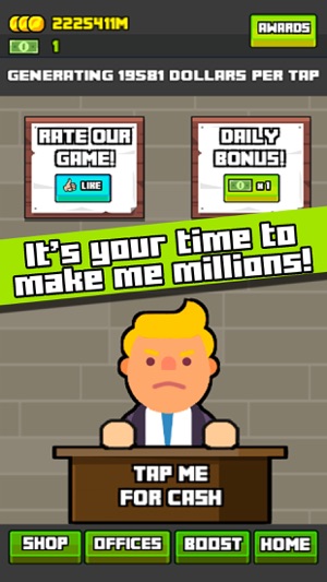 Trump Cash! Idle Clicker Billionaire(圖1)-速報App