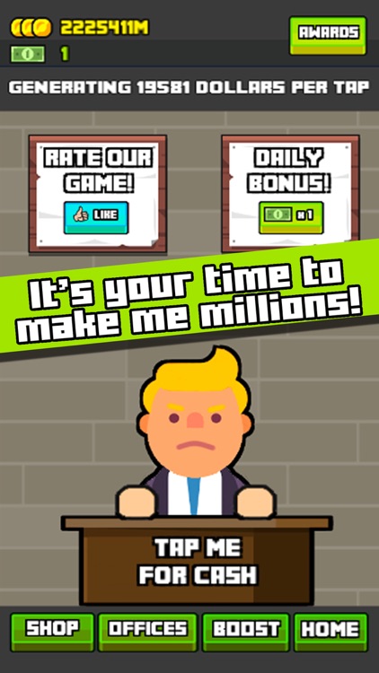 Trump Cash! Idle Clicker Billionaire