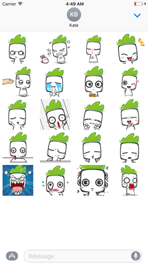 Square Head - Animated Stickers And Emoticons(圖1)-速報App